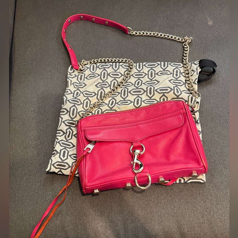 Rebecca Minkoff Crossbody Bag - Hot Pink